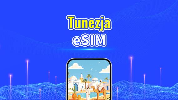 Tunezja 5G eSIM  | Dwie Sieci | Pełne wsparcie dla AI i TikToka | Pakiet danych dzienny/łączny | 1–30 dni | Rozliczenie 24-godzinne | Kod QR