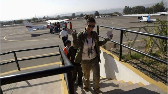 From Ica: Nazca Lines Flight with transfer from Ica