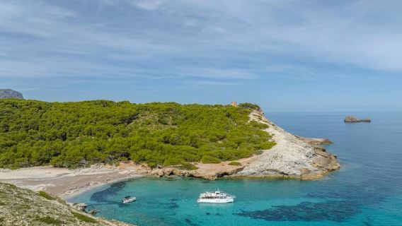 Cala Ratjada: Boat Excursion with Drinks and Food