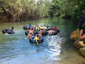  Dunn's River Falls and Tubing Combo Tour from Ocho Rios
