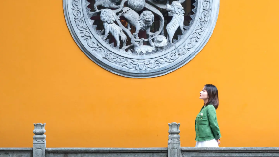 10人團丨杭州西湖雷峯塔+靈隱寺ღ可選宋韻點茶自助餐+上門接