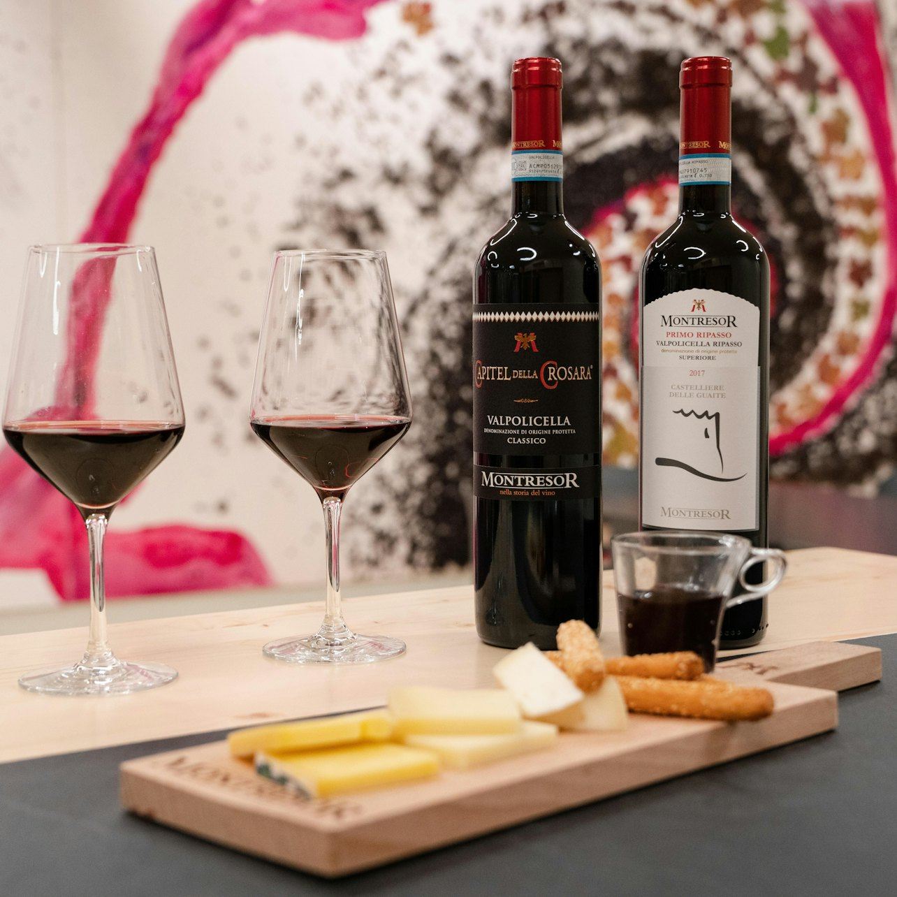 Experiencia con Amarone en la bodega Montresor