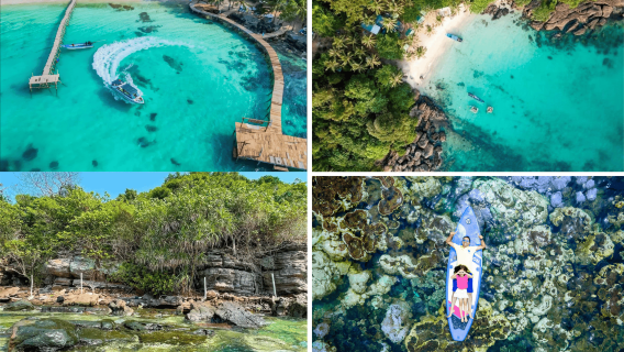 Phu Quoc: tour giornaliero di 3 isole in motoscafo