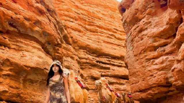 平山湖大峽谷大巴深度遊