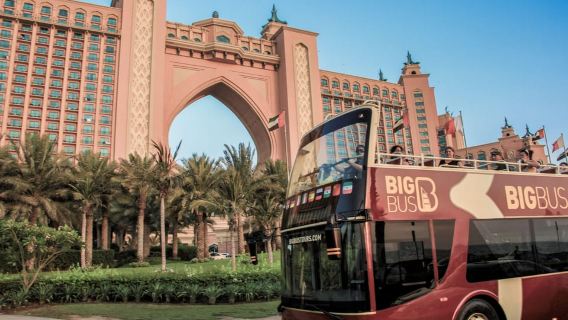 Dubái: recorrido en autobús turístico Big Bus y crucero en dhow