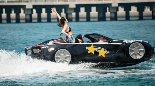Dubai Jet Water Car Experience 7