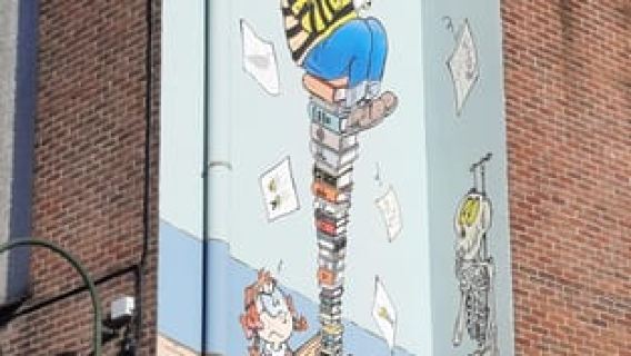 Jalur Komik Lawatan Berjalan Kaki Brussels