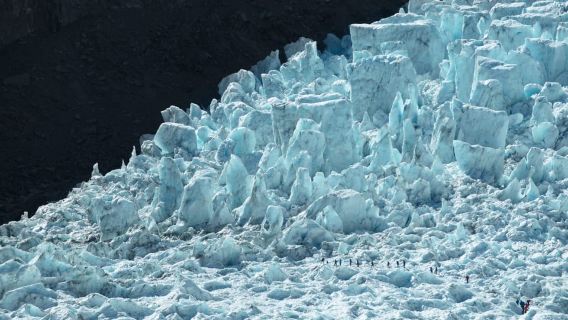 Franz Josef: Kenaikan Glasier 2.5 Jam dengan Pemindahan Helikopter