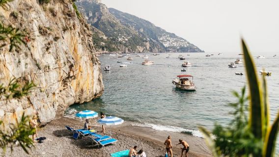 Desde Roma: excursión de un día a Positano y la costa Amalfitana en tren y ferry