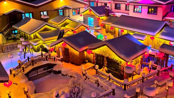 【6人VIP小團】中國雪鄉一日遊+亞布力+大禿頂山雪地摩托車
