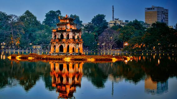 Vehículo privado / Guía inglés/coreano / Tour clásico de un día por Hanói