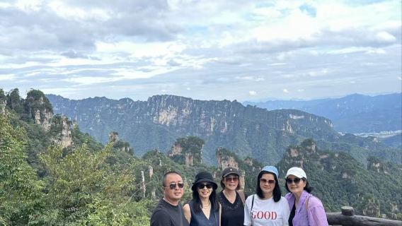2-Day Private tour to  Avatar Mountain & Glass Bridge&Tianmen Moutain