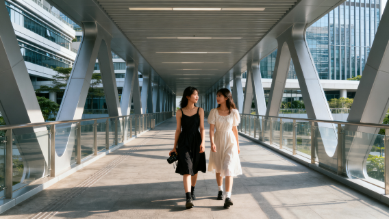 深圳科興科學園區旅拍【跟拍攝影親子照情侶閨蜜兒童跟拍家庭旅拍】