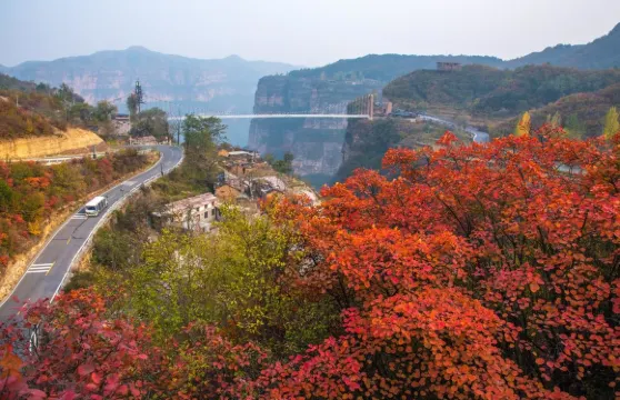太行大峽谷+桃花谷+太行天路+王相岩【含門票、2-8人小團】