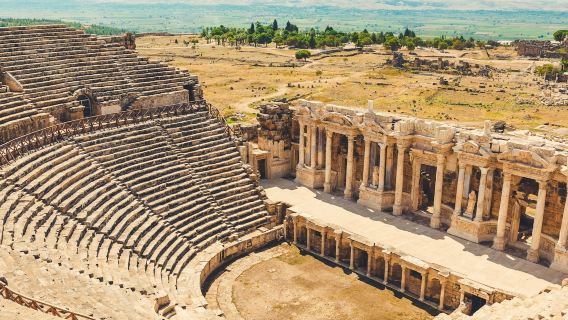 Hierapolis & Travertines of Pamukkale: Day Tour from Antalya