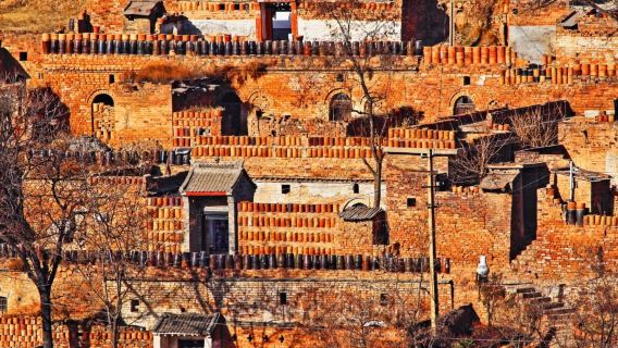 Tongchuan Yaowang Mountain + Cotton Warehouse + Chenlu Ancient Town Day Tour with English Service