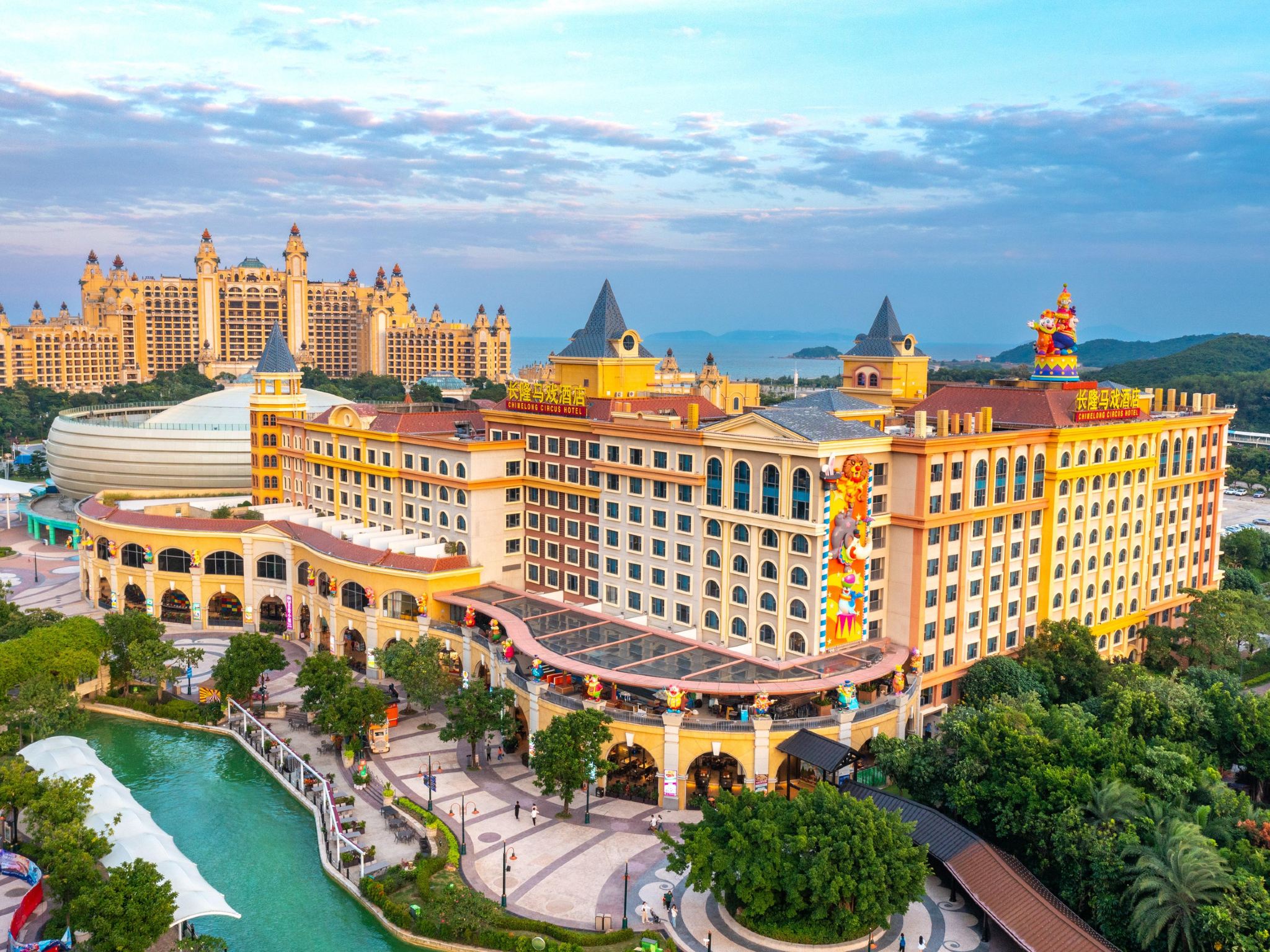주하이 창롱 서커스 호텔 오션 킹덤/창롱 쇼/스페이스쉽 테마파크/카카 호/조식 및 석식 호텔 패키지 미식
