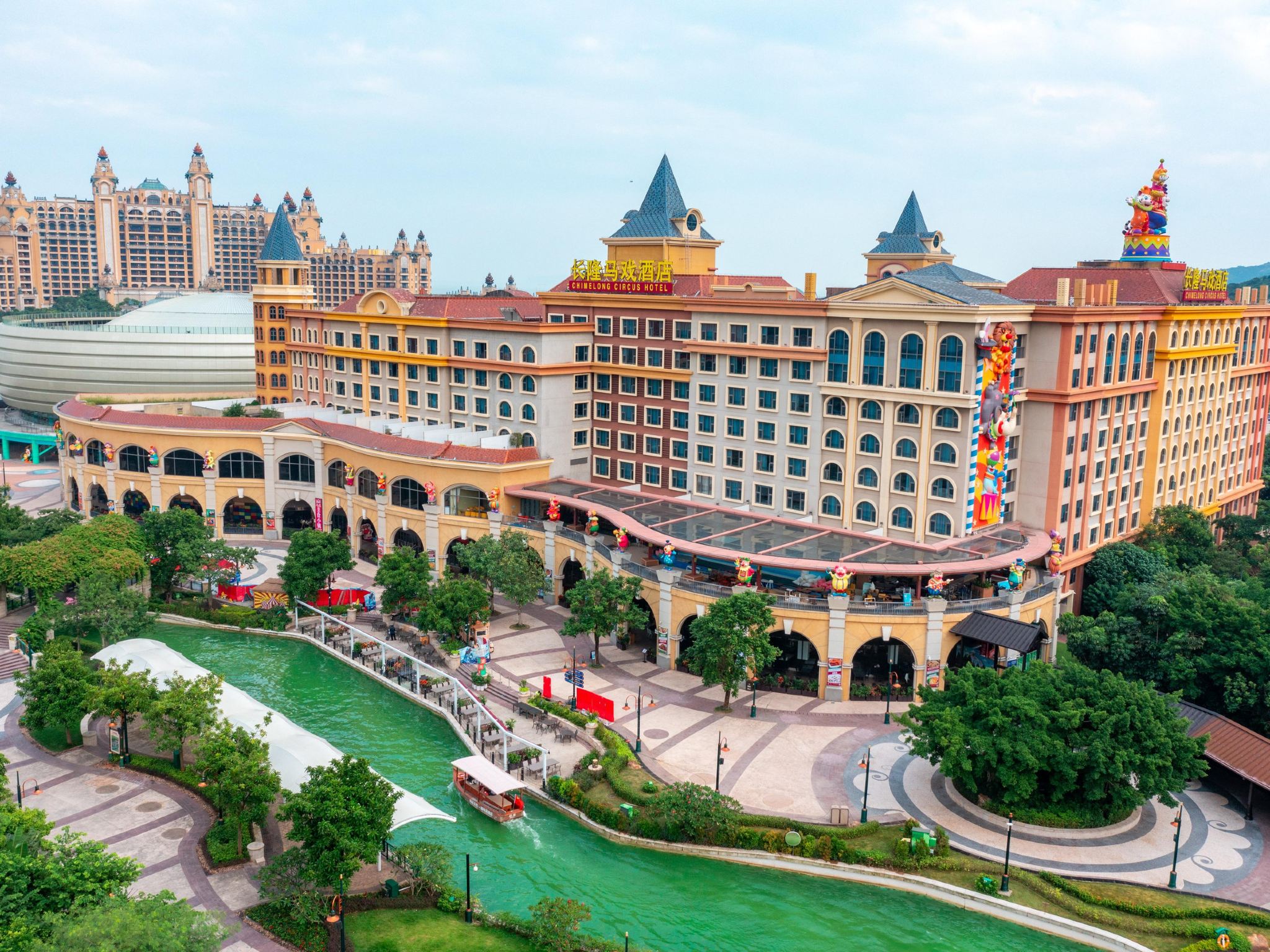 주하이 창롱 서커스 호텔 오션 킹덤/창롱 쇼/스페이스쉽 테마파크/카카 호/조식 및 석식 호텔 패키지 통합권 추천 미식