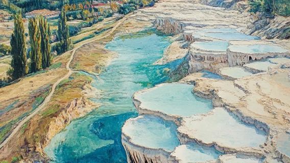 Denizli-Pamukkale Round-Trip Tour in Türkiye - Pamukkale/Ancient City Ruins/Hierapolis