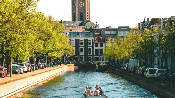 1-day tour of Amsterdam + The Hague Tower + Peace Palace + The New Church + Kijk-Kubus Museum-house in the Netherlands