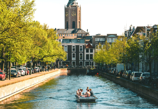 1-day tour of Amsterdam + The Hague Tower + Peace Palace + The New Church + Kijk-Kubus Museum-house in the Netherlands