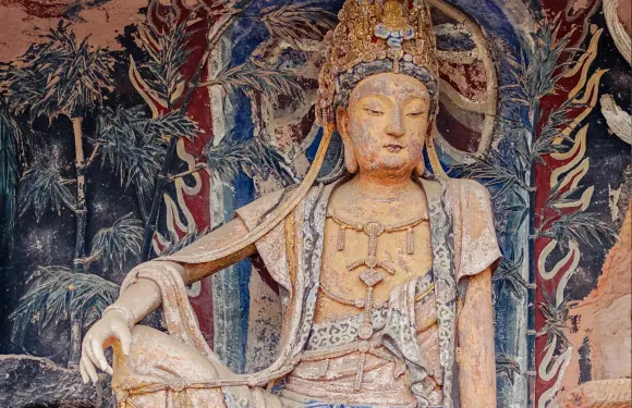 安岳石刻+孔雀洞+華嚴洞+茗山寺+臥佛院講解