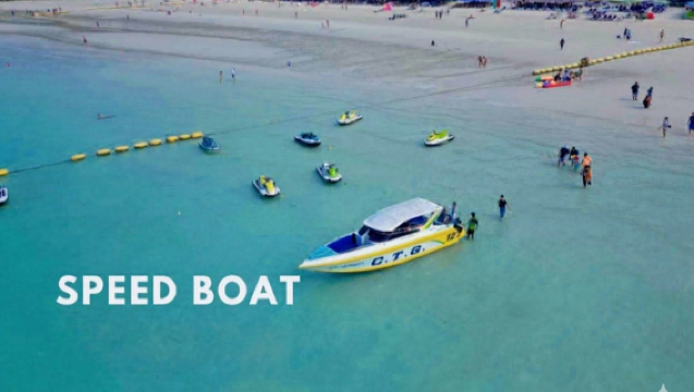 Offizieller CTG-Schnellbootservice Pattaya - Ko Lan (Hin- und Rückfahrt, optionaler Wagenparkplatz) Schnellboot nach Ko Lan