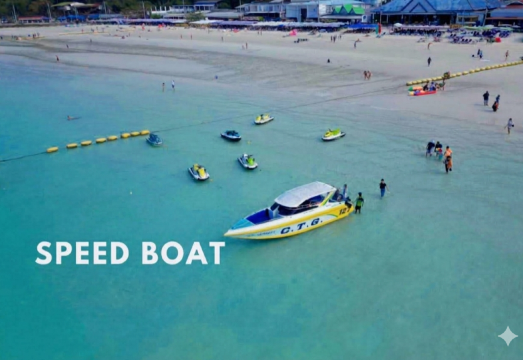 Official CTG Speed boat Pattaya - Koh Larn (Round -trip, Car Park Optional) Ko Lan speedboat