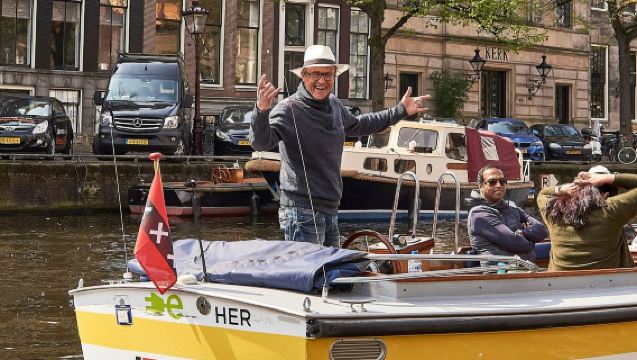 Amsterdam: Open Boat Tour