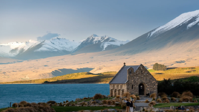 Dari Christchurch, New Zealand: Lawatan Sehari ke Tasik Tekapo + Pekan Geraldine (Perkhidmatan Pelanggan Eksklusif)