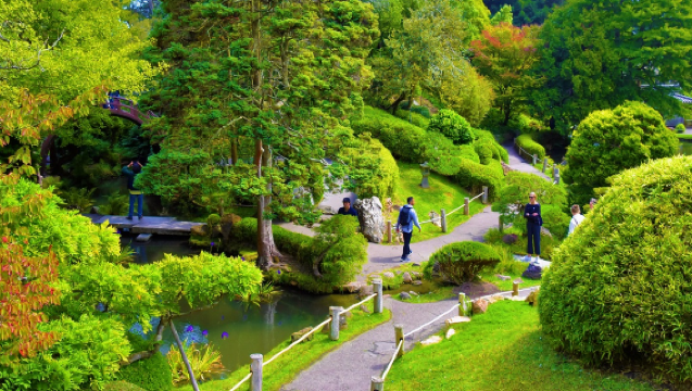 ทัวร์ 1 วันในซานฟรานซิสโก ประเทศสหรัฐอเมริกา ประกอบด้วย สวนโกลเด้นเกท ถนนลอมบาร์ด และพิพิธภัณฑ์เรือบรรทุกเครื่องบินยูเอสเอส ฮอร์เน็ต