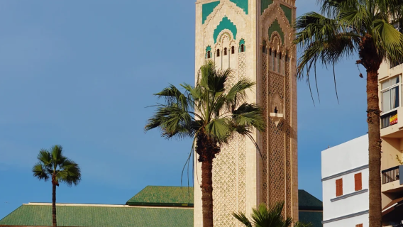 Tagesausflug nach Casablanca, Mohammed-V.-Platz, Altstadt und Hassan-II.-Moschee