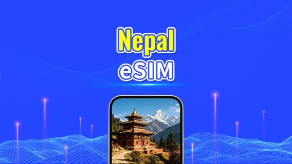 Nepal eSIM | 4G | Dagelijks pakket/Data pakket | 24-uurs facturering | 1-30 dagen | QR-code