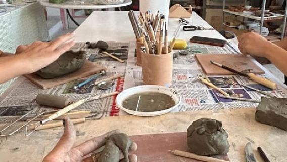 Ischia: Clay Modelling Short Pottery Workshop