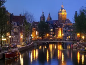 Amsterdam: Lovers Canal Cruise by Night