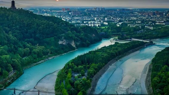 Depart from Chengdu: Wolong Shenshuping Base of Giant Pandas + Yingxiu Epicenter Site + Dujiangyan attraction