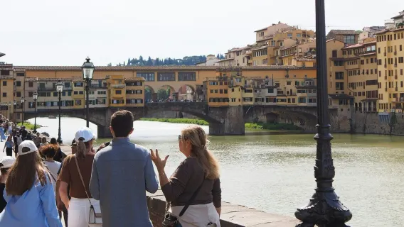 Florence: Audio-Guided Tour with a Live Guide