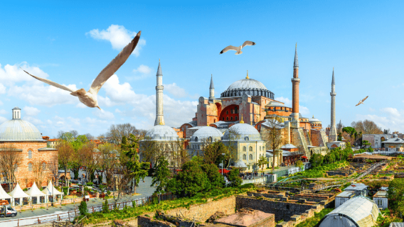 อิสตันบูล: ตั๋วเข้าชมฮาเกียโซเฟีย พร้อมไกด์เสียง