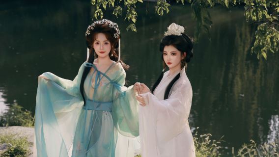 北京フォトツアー【漢服撮影+衣装レンタル+カメラマン同行撮影体験+繊細なメイク/ヘアスタイル】