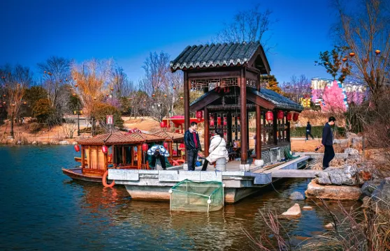 河南南陽世界月季大觀園+賒店古鎮+旗山陝會一日遊可中英文服務