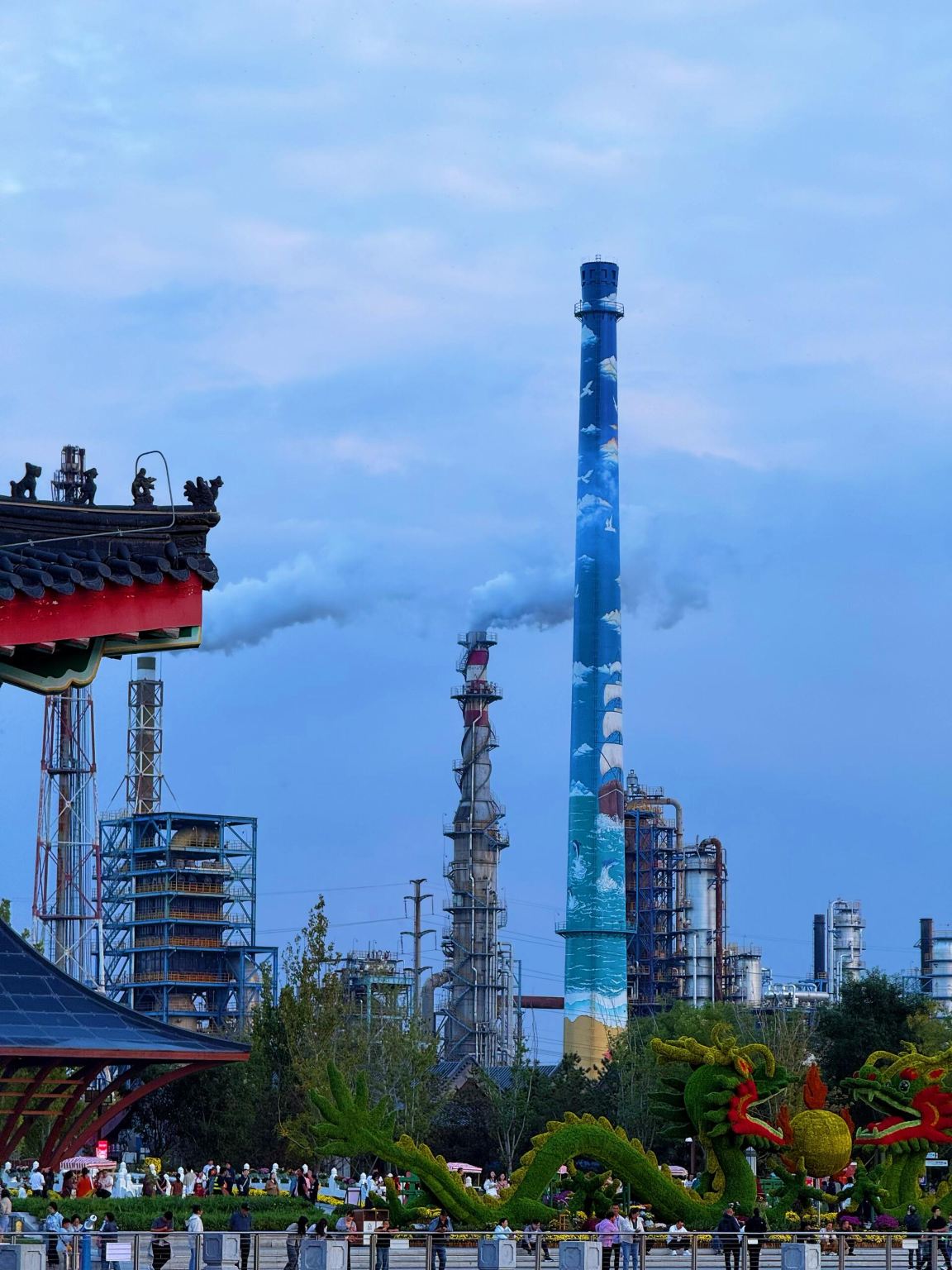 1-day tour to Cangzhou Lion City Park + Garden Expo Park + Nanchuan Old Street + Langyin Tower with English service available