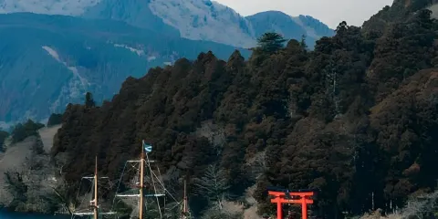【9人團】箱根深度一日遊:蘆之湖遊船/大涌谷纜車/俯瞰東京夜