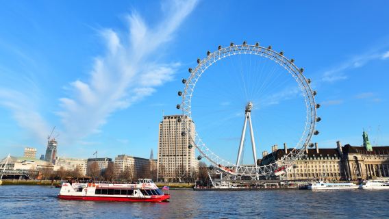 London Eye River Cruise ticket + London Eye Ferris Wheel