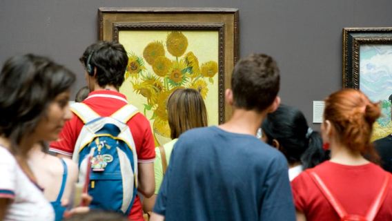 Londres : Visite guidée de la National Gallery et thé de l'après-midi