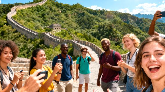 One-day tour of the Mutianyu Great Wall (8/9/10 a.m. departure time) + entrance ticket + shuttle bus + a 5h leisure-only tour