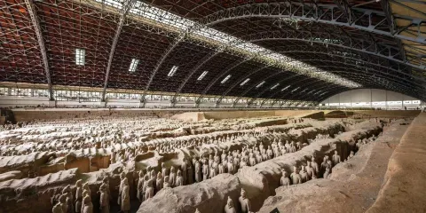 秦始皇帝陵博物院(兵馬俑)+華清宮+麗山園東線一日遊