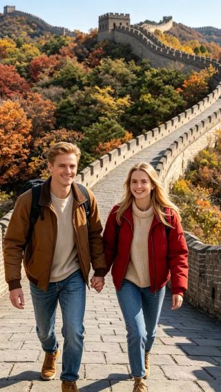 Mutianyu Great Wall Day Trip & Includes Chairlift/Toboggan Ticket / Daily Departures from 7 AM to 10 AM