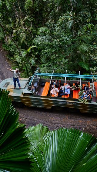 Kuranda Deluxe with Kuranda Scenic Railway with Australian Butterfly Sanctuary Day Tour