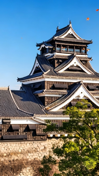 福岡発：熊本古城巡礼、九州草千里ワンデーツアー、草原散策で乗馬体験可能
