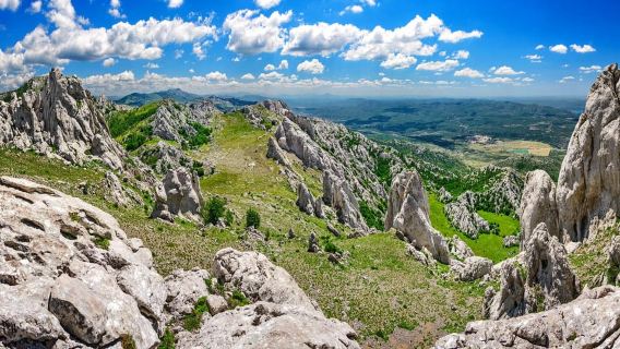 Scenic trip to Velebit mountains, caves and rivers
